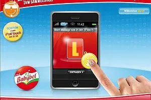 Bild: Netzbewegung realisiert Handy-Cleaner Gewinnspiel für Mini Babybel®