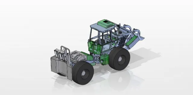 Bild: Solid Edge für Konstruktionen im Fahrzeug- und Gerätebau