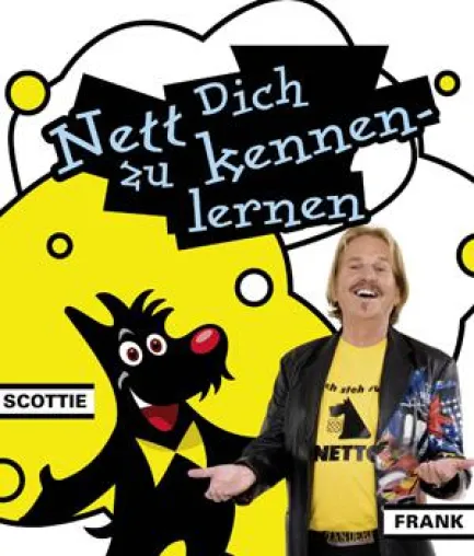 NETTO der schwarz-gelbe Lebensmitteldiscounter und Frank Zander machen gemeinsame Sache Bild: NETTO der schwarz-gelbe Lebensmitteldiscounter und Frank Zander machen gemeinsame Sache