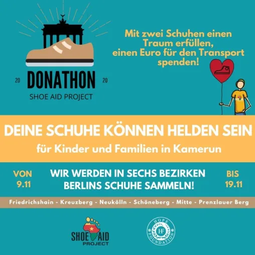 Bild: DONATHON 2020: Deine Schuhe können Helden sein!