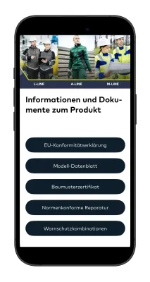 Bild: Arbeitskleidung mit Datenpower: ROFA und Narravero zeigen den Digitalen Produktpass – live auf der A+A