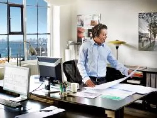 Jabra UC VOICE 550: Klassisches PC-Headset mit viel Komfort Bild: Jabra UC VOICE 550: Klassisches PC-Headset mit viel Komfort