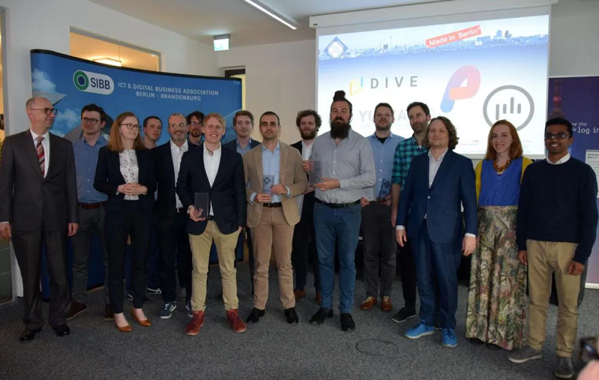 Die Preisträger des DEEP TECH AWARDS 2019. Foto: Ines Weitermann/ Presse & Marketing