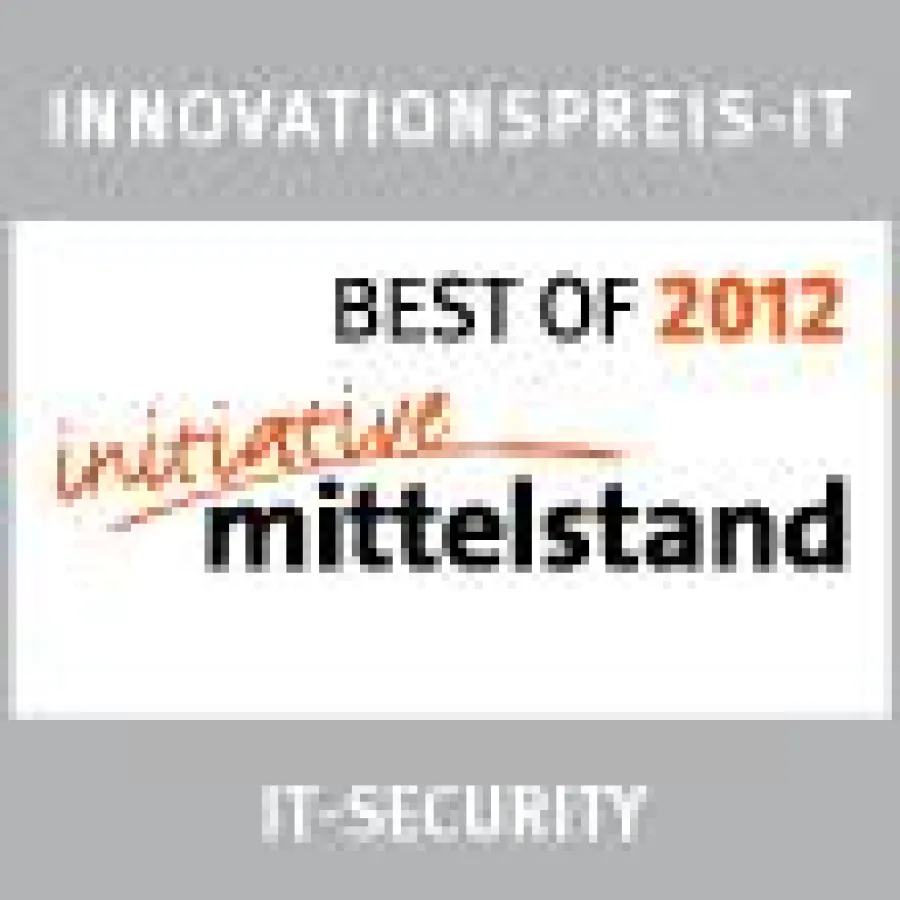 CodeMeter erhält das Prädikat „BEST OF 2012“ in der Rubrik IT-Security.