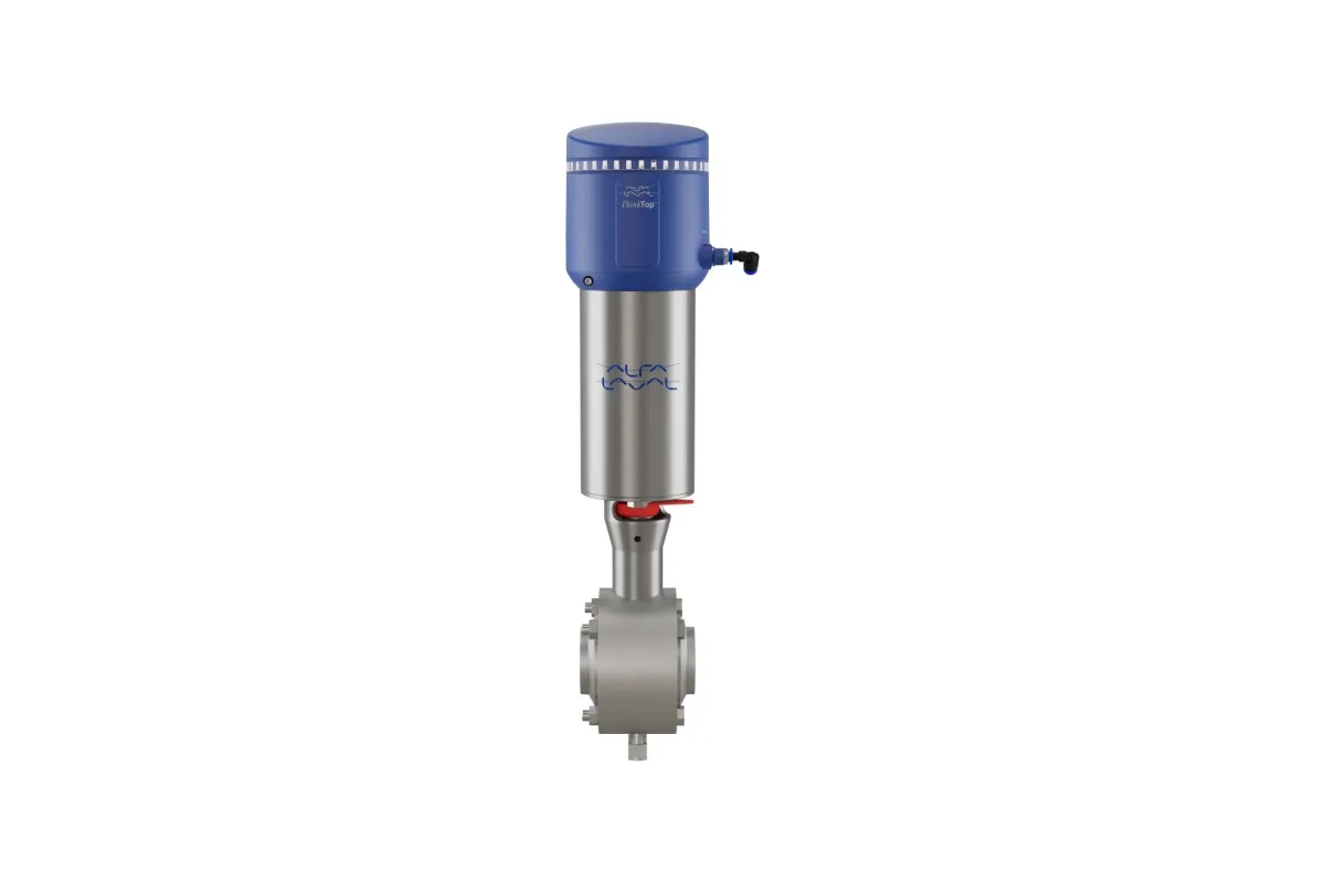 Leakage Detection Butterfly Valve with ThinkTop V50
