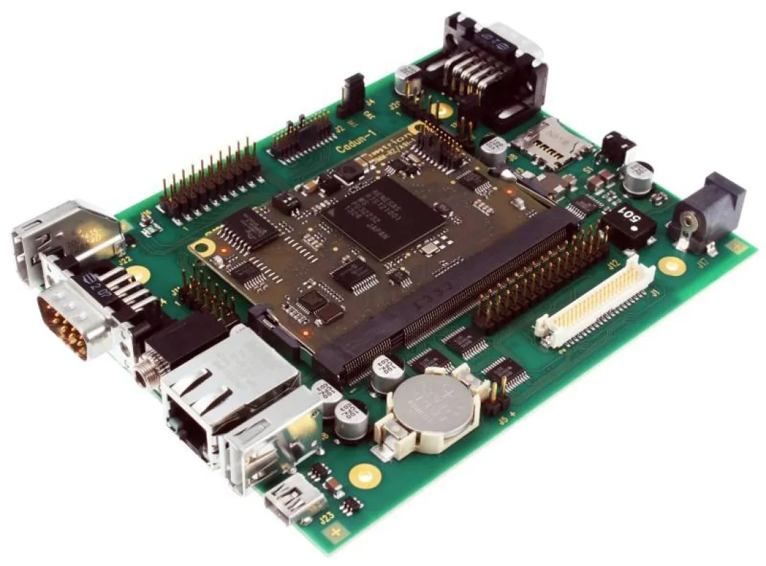 Auf einem vorhandenen Baseboard kann das neue Modul sofort in Betrieb genommen werden (Foto Emtrion)
