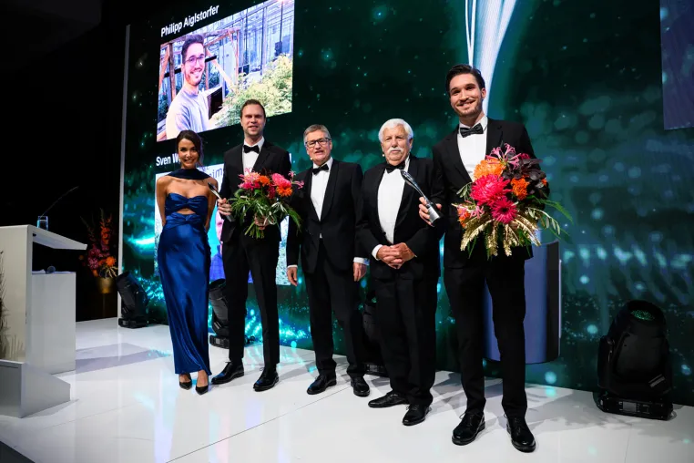 Bild:  HSWT-Promovend gewinnt TASPO Award 2025 "Junge Wissenschaft"