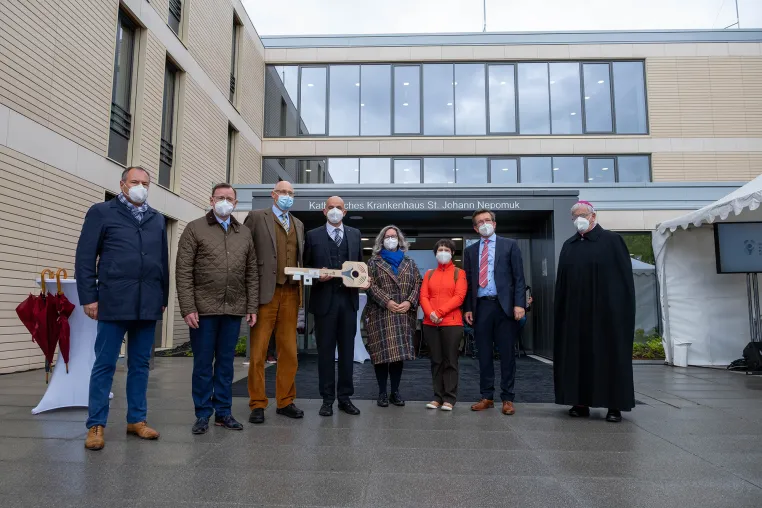 Bild: Neubau der Klinik für Psychiatrie, Psychotherapie und Psychosomatik am KKH Erfurt eingeweiht