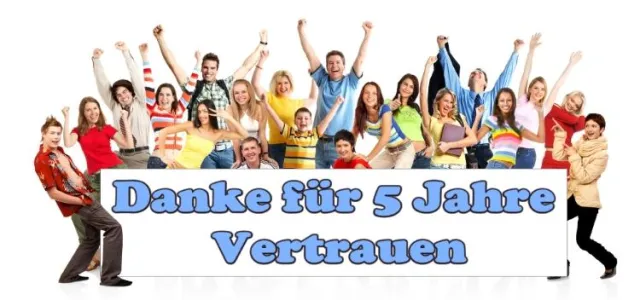 Bild: BusinessConcept dankt für 5 Jahre Vertrauen