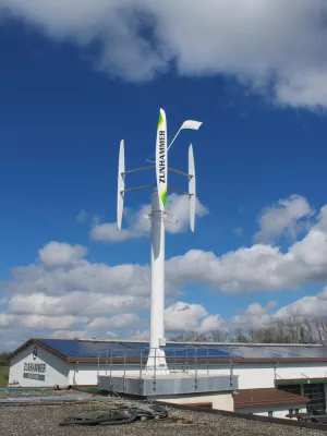 Bild: Envento Windenergie ist Aussteller auf dem Erbacher Wiesenmarkt (Südhessen-Messe) 2013