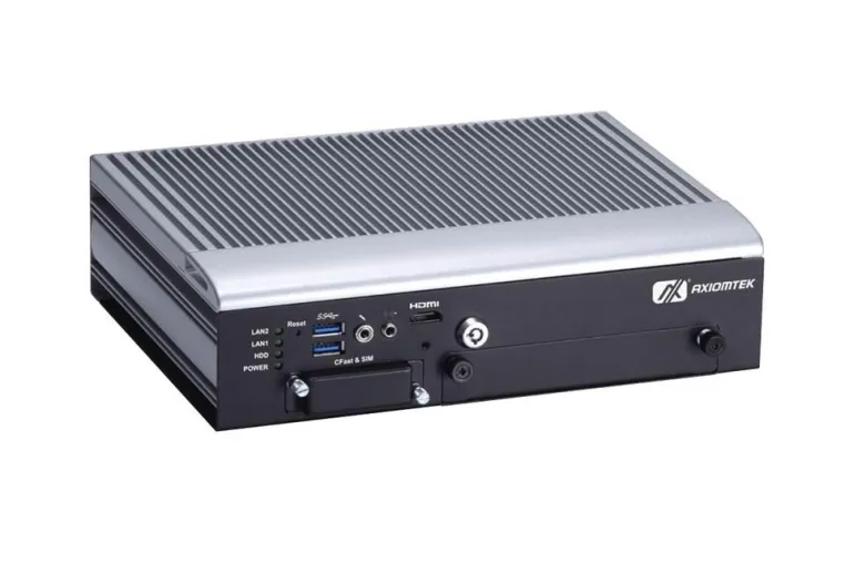 AXIOMTEK stellt seinen neuen Box PC für den Transportation Bereich vor: tBOX322-882-FL Bild: AXIOMTEK stellt seinen neuen Box PC für den Transportation Bereich vor: tBOX322-882-FL