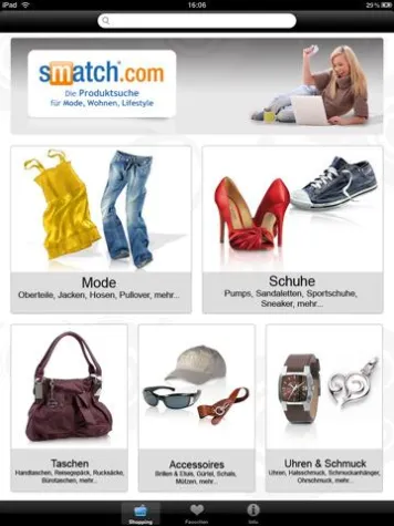 Bild: smatch.com launcht iPad-App