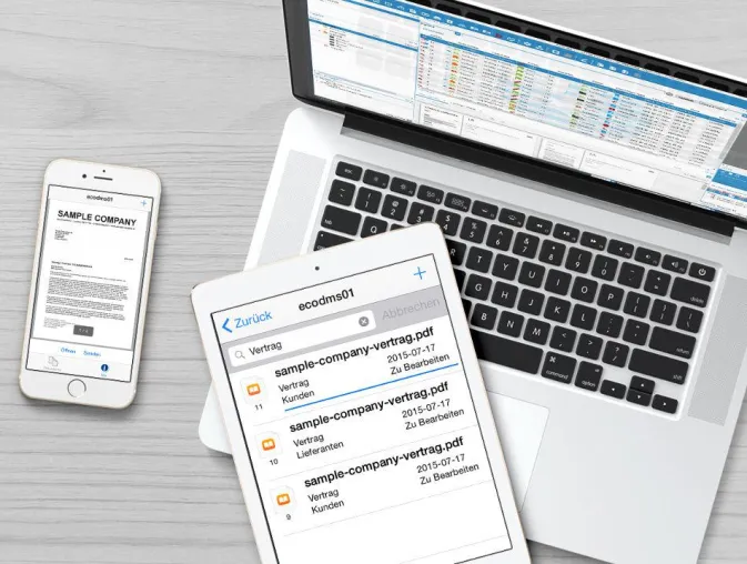 Gesetzeskonforme Archivierung von Dokumenten, Dateien und E-Mails mit ecoDMS und ecoMAILZ Bild: Gesetzeskonforme Archivierung von Dokumenten, Dateien und E-Mails mit ecoDMS und ecoMAILZ