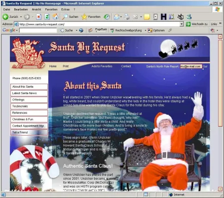 Bild: Wer zuerst kommt, pixelt zuerst: Wie der Nikolaus im Sommer erfolgreiches Guerilla Marketing betreibt