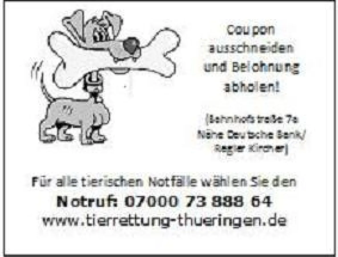 Coupon Plüschhundaktion