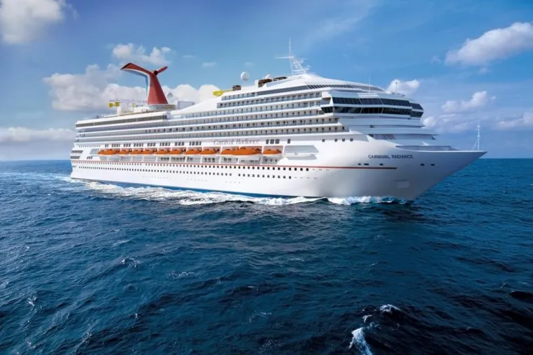 Bild: Premierenfahrt der Carnival Radiance am 29. April – Reederei im Sommer mit zwei Schiffen in Europa unterwegs