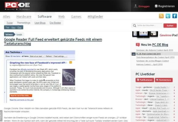 Bild: Neue Community für IT-affine: Profis und Laien treffen sich auf PC.DE