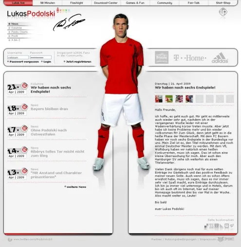 Bild: Podolski ist wieder fit und hat die Meisterschaft im Blick