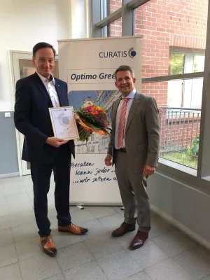 Bild: Andreas Gödde feierte 15. Jubiläum als Projektleiter bei CURATIS