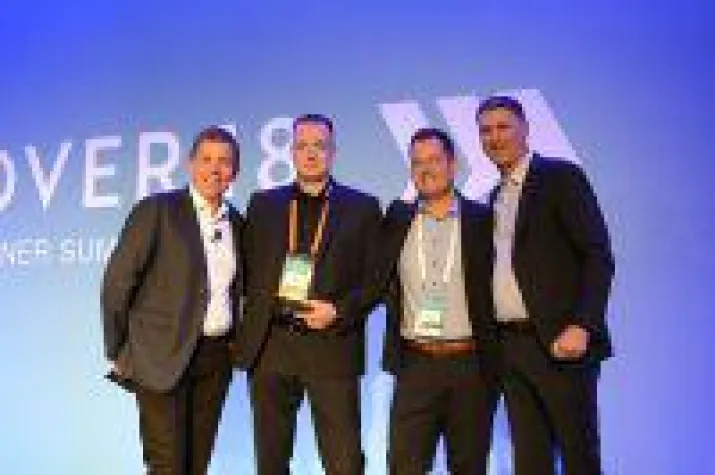 Bild: Barracuda zeichnet abtis als "Rising Star of the Year 2018" aus