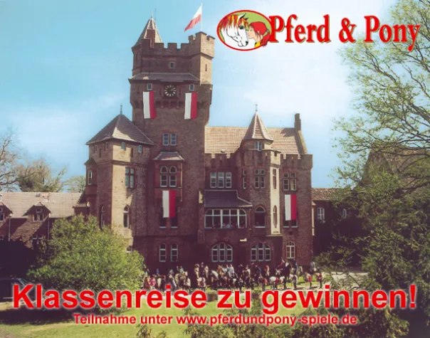 Bild: dtp verlost Klassenreise zu einem Ponyschloss