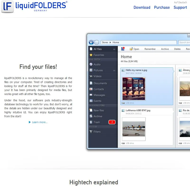 Die neue Website