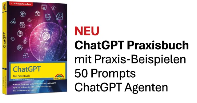 Das Zeitalter von GPT-5 ist da: Das ChatGPT Praxisbuch übersetzt KI für jedermann Bild: Das Zeitalter von GPT-5 ist da: Das ChatGPT Praxisbuch übersetzt KI für jedermann