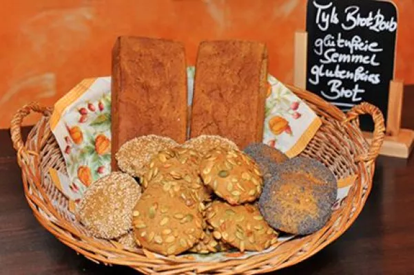Bild: Im Kneippkurort Scheidegg im Allgäu stehen glutenfreie Produkte ganz oben auf der Speisekarte
