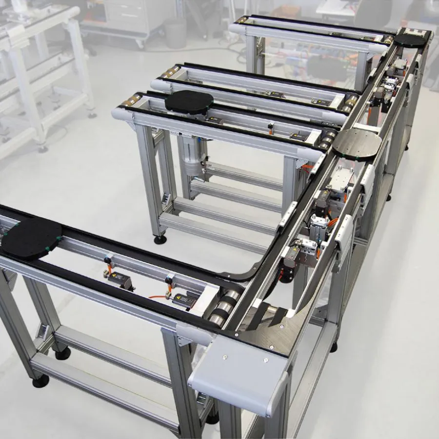 Das Montech Transportsystem LT40 mit voll integrierter Antriebstechnik