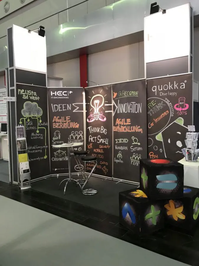 Messestand auf der DKM