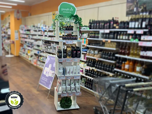 Bild: Verkaufsdisplays Holz: Wasi Displays bietet praktische Stecksysteme