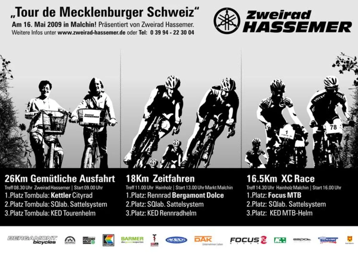 Tour de Mecklenburgische Schweiz