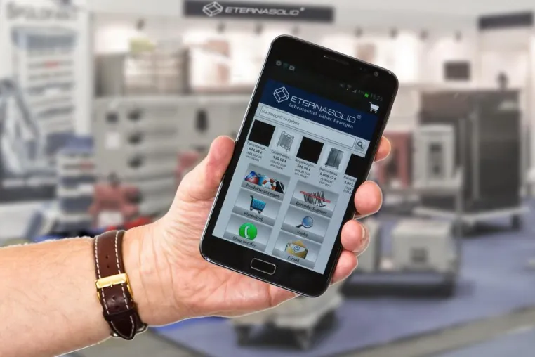 ETERNASOLID® - Entwicklung des M-Commerce Bild: ETERNASOLID® - Entwicklung des M-Commerce