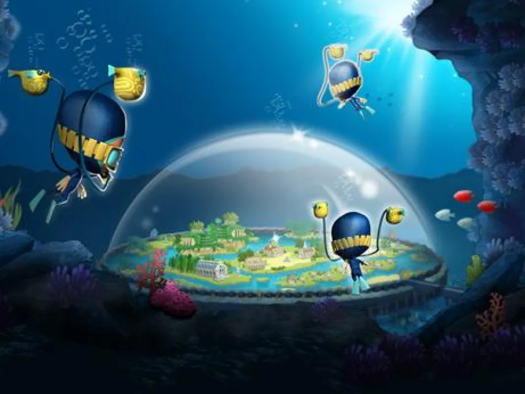 Spannende Unterwasserwelt Atlantis