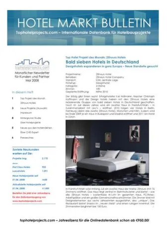 Bild: Neue Ausgabe von „Hotel Markt Bulletin“
