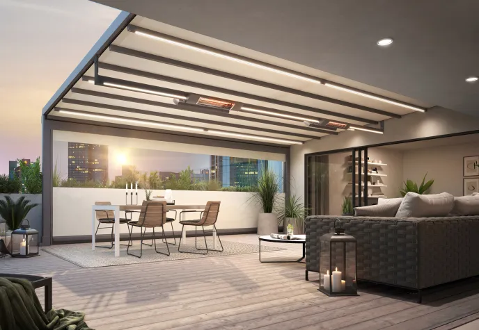 Bild: Freistehende Markisen sind gefragt