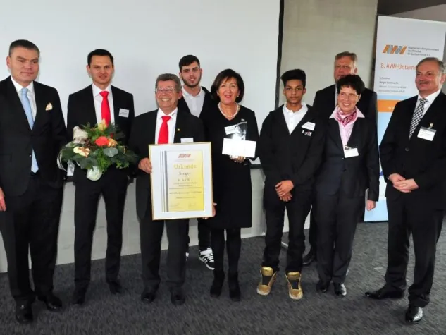 Bild: 8. AVW-Unternehmerpreis für Integration ausländischer Fachkräfte und Migranten