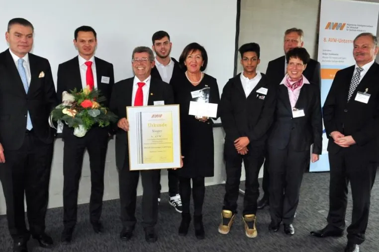 Bild: 8. AVW-Unternehmerpreis für Integration ausländischer Fachkräfte und Migranten