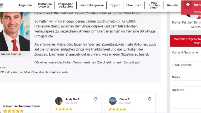 Bild: Fischer Immobilien München: Ihr vertrauenswürdiger Immobilienmakler in München