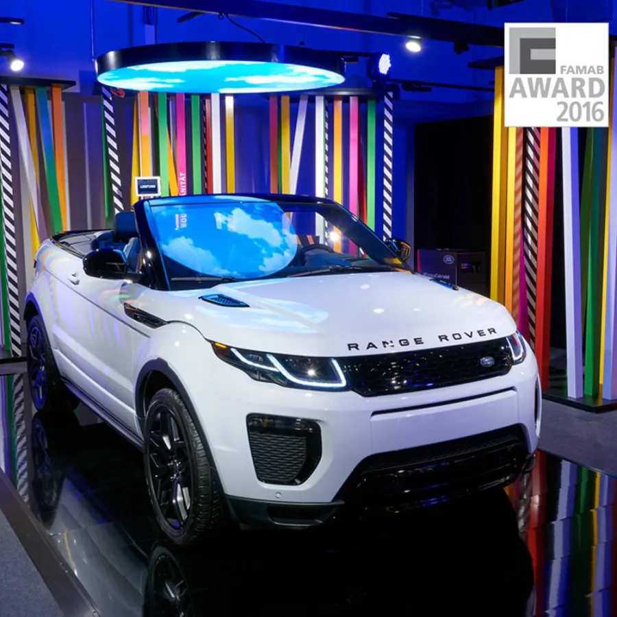 Silberner Famab Award für das Projekt: Landrover