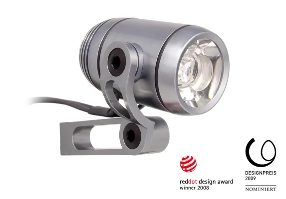 Bild: Revolutionäre Dynamolampe der Firma Supernova für den Designpreis der Bundesrepublik Deutschland '09 nominiert