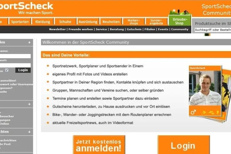 SportScheck und meinSport.de starten gemeinsame Sport-Community Bild: SportScheck und meinSport.de starten gemeinsame Sport-Community