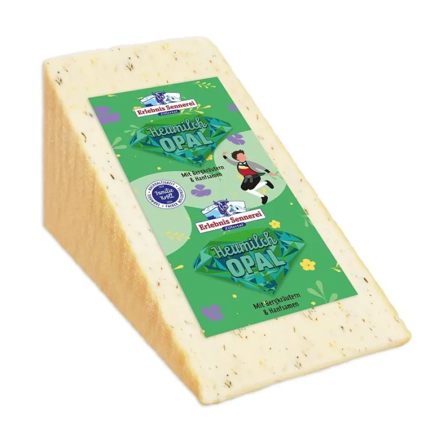 Anuga-Innovationspreis für österreichischen Heumilch-Käse mit Hanfsamen und Bergkräutern