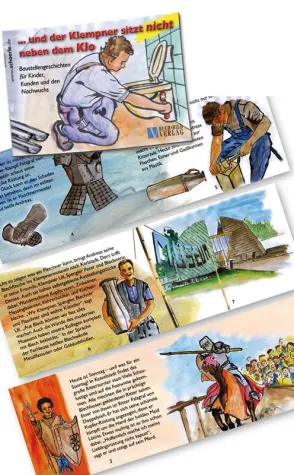 Wer weiß schon was der Klempner macht? Bild: Wer weiß schon was der Klempner macht?