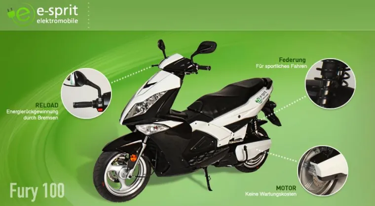 Elektroroller-Generation 2010 – elektrisierende Idee mit Marktpotenzial Bild: Elektroroller-Generation 2010 – elektrisierende Idee mit Marktpotenzial
