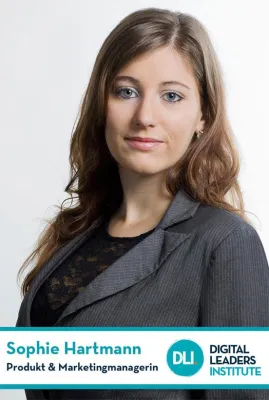 Bild: Sophie Hartmann startete am 1. Januar 2018 beim Digital Leaders Institute