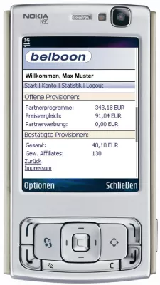 Bild: belboon startet mobiles Reporting auf Handys und PDAs