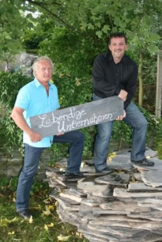 Günther Möhlig (l.) und Andreas Faß, die Träger von Lebendige Unternehmen