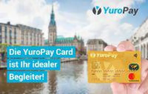 Bild: YuroPay - das E-Geld Online-Konto, das ohne Bonitätsprüfung erhältlich ist.