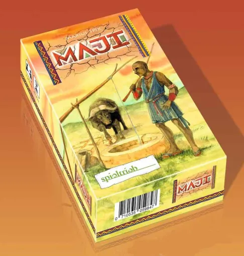 Gesellschaftsspiel "Maji": Brunnenbau in der Serengeti Bild: Gesellschaftsspiel "Maji": Brunnenbau in der Serengeti